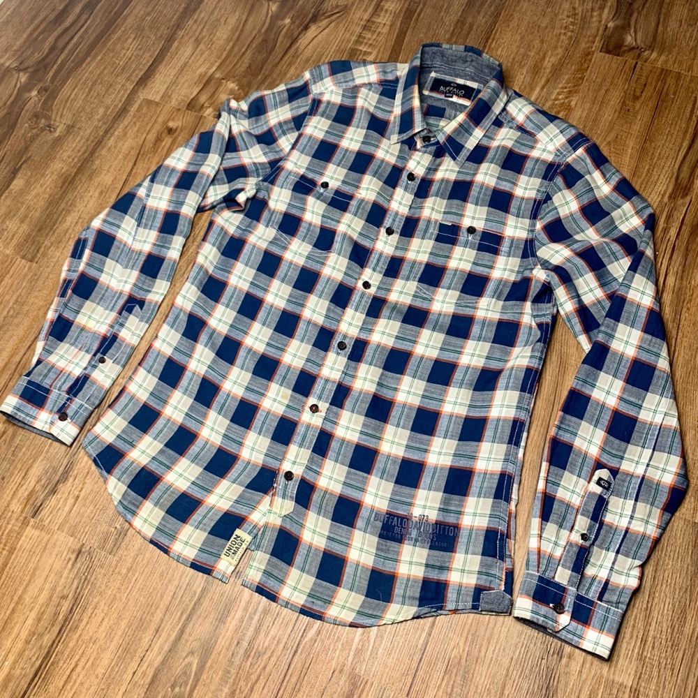 Vintage Buffalo David Bitton Plaid Flannel Shirt